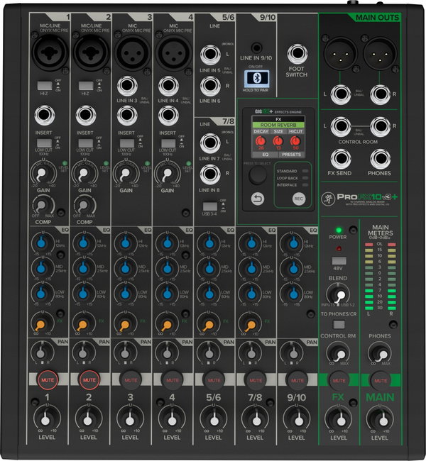 Mikser audio MACKIE ProFX10v3+