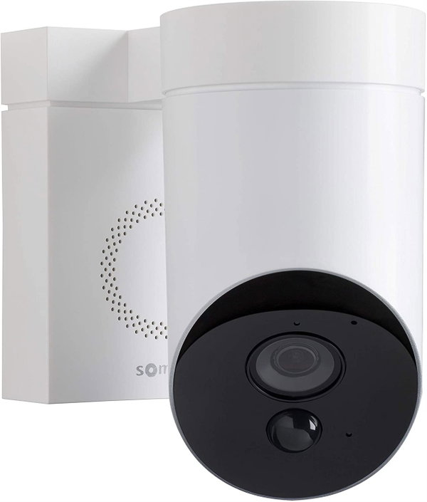 Kamera zewnętrzna Somfy 1870396 biała Full HD 1080