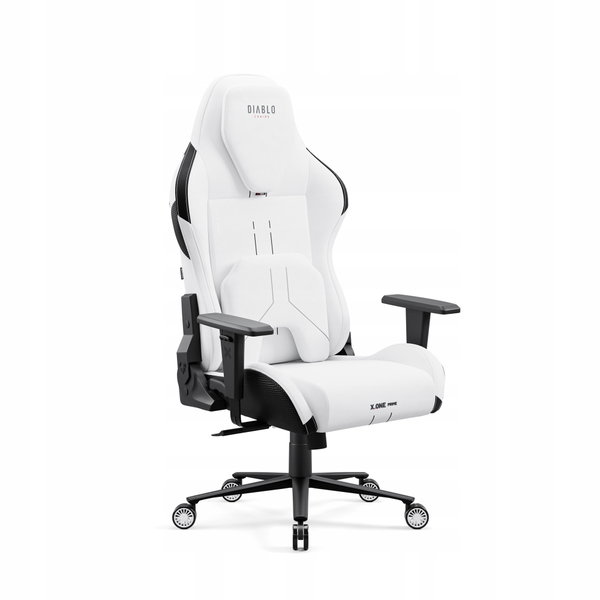 Fotel DIABLO CHAIRS X-One 2.0 Prime Biało-czarny wzrost 150 - 180 cm