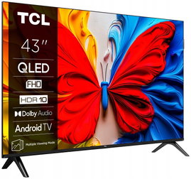 TELEWIZOR TCL 43S59K FHD QLED GOOGLE TV 2025