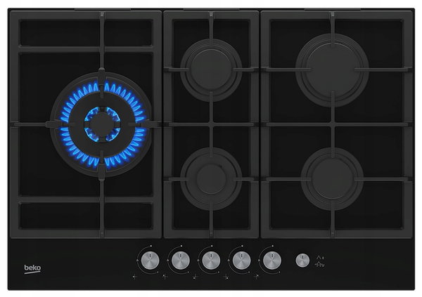 Płyta gazowa BEKO HILL75235S Gaz na szkle 75 cm