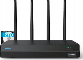 Rejestrator NVS12W Z Dyskiem 2TB REOLINK Wifi 12-Kanałowy