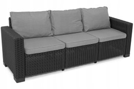 Sofa KETER California Grafit-Jasny-Szary