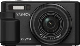 Aparat YASHICA City 200 Czarny 72Mpix 10-krotny zoom optyczny 5K 30fps