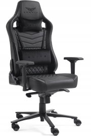 Fotel GAMVIS Elite 2.0 Pro XXL Czarny (białe elementy)