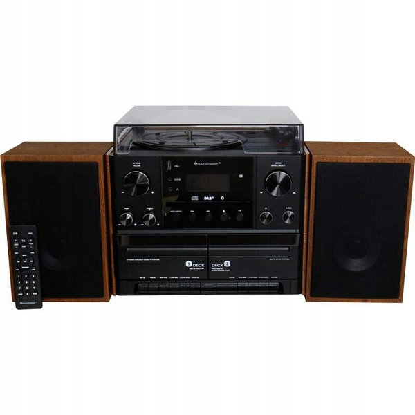 Wieża SOUNDMASTER MCD5600BR Czarny Bluetooth,