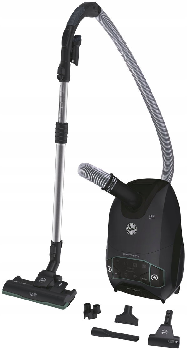 Odkurzacz workowy HOOVER HE721PAF 011 Ciemnoszary