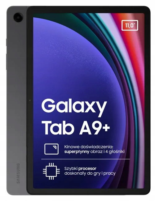 Tablet SAMSUNG Galaxy Tab A9+ 11" 8/256 GB Wi-Fi Szary