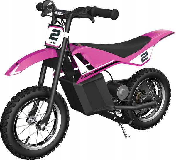 Motorek elektryczny RAZOR MX125 Dirt Różowy