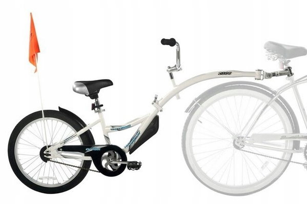 Przyczepka rowerowa WEERIDE Co-Pilot Biały