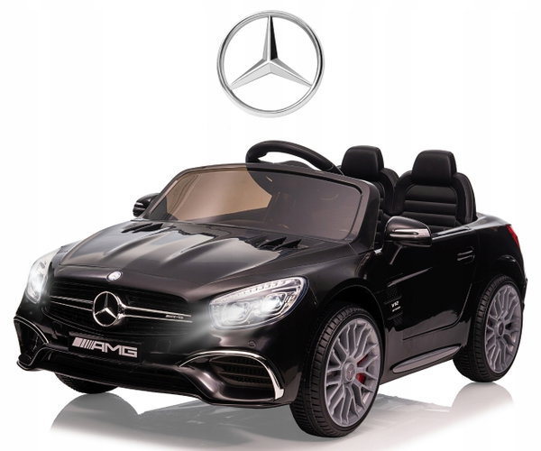 Samochód dla dziecka MILLY MALLY Mercedes-Benz SL65 AMG Czarny
