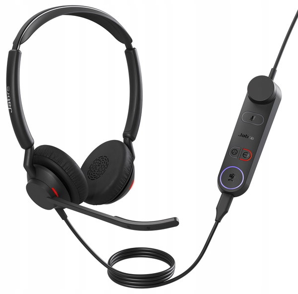 Słuchawki nauszne JABRA Engage 50 II Czarny Link USB-A MS Stereo