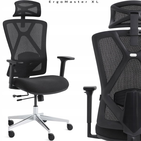 Fotel GAMVIS ErgoMaster XL Czarny