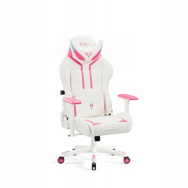 Fotel gamingowy DIABLO CHAIRS X-Ray 2.0 Small Biało-różowy