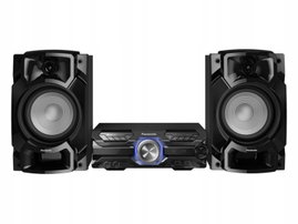 Power audio PANASONIC SC-AKX520E-K BT FM Czarny
