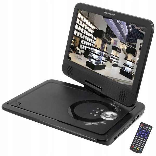 Przenośny odtwarzacz DVD SOUNDMASTER PDB1910SW Czarny