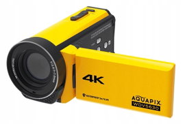 Kamera podwodna EASYPIX Aquapix WDV5630 4K Żółta