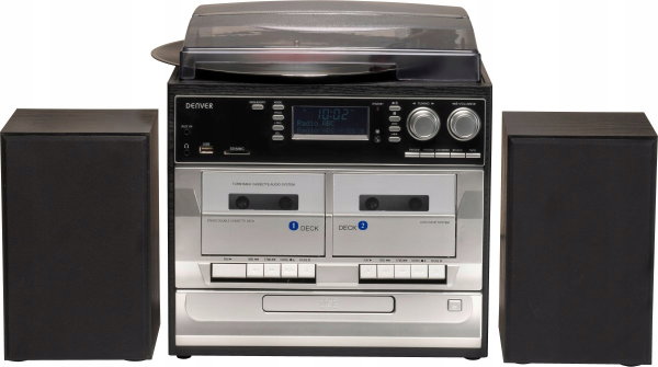 System muzyczny Denver z radiem DAB+/FM czarny