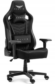 Fotel GAMVIS Elite 2.0 XL Basic Czarny (białe elementy)