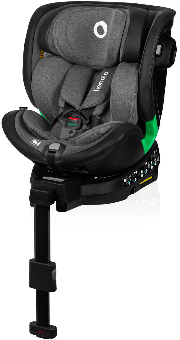 Fotelik samochodowy LIONELO Harmony i-Size (0-36 kg) Zielony