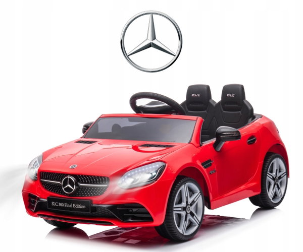 Samochód dla dziecka MILLY MALLY Mercedes-Benz SLC Czerwony