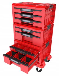 Skrzynia na narzędzia QBRICK PRO Drawer Workshop Set 3 Pro Red Ulta HD