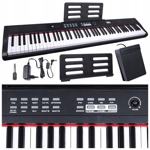 Pianino cyfrowe DNA PP 88 Czarny