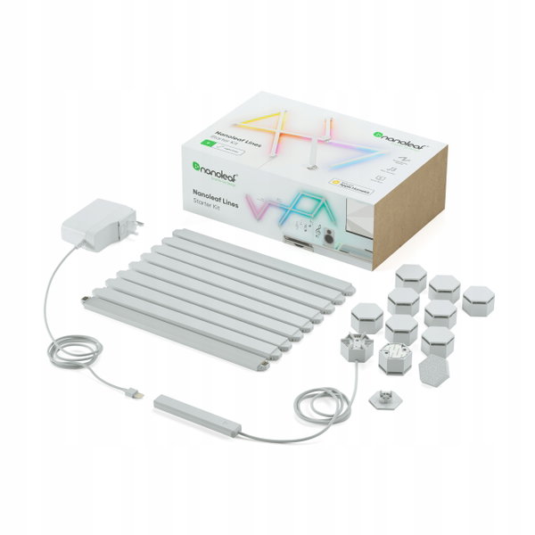 Listwy świetlne NANOLEAF Lines 60 Degrees Starter Kit EU (9 szt.)