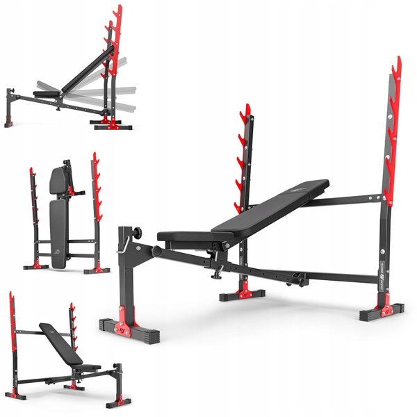 Ławka do ćwiczeń MARBO SPORT MH-L107 2.0