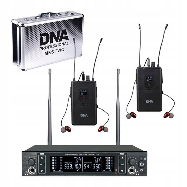 Odsłuch douszny DNA IN-EAR Double + Monitor