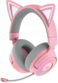 Słuchawki RAZER Kraken Kitty V3 Pro Różowo-szary