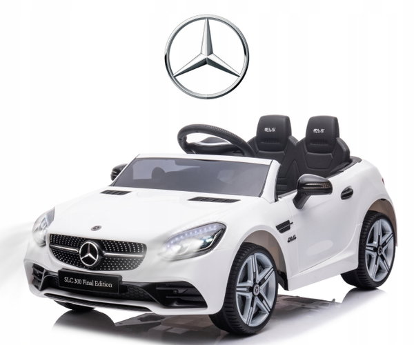 Samochód dla dziecka MILLY MALLY Mercedes-Benz SLC Biały