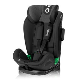 Fotelik samochodowy LIONELO Harper i-Size (9-36 kg) Czarno-szary