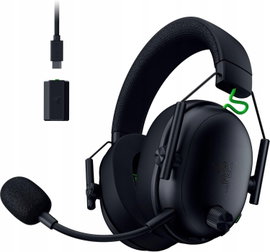 Słuchawki RAZER BlackShark V3 dla Xbox Bezprzewodowe, Nauszne Czarny