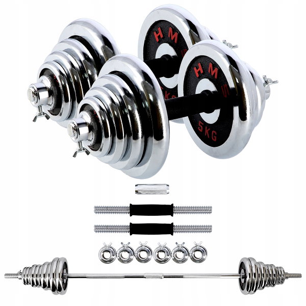 Zestaw hantli HMS STC50 (2 x 25 kg)