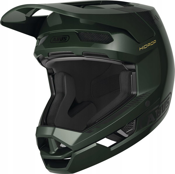 Kask rowerowy ABUS HiDrop MOSS Zielony MTB (rozmiar M)