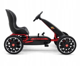 Gokart na pedały MILLY MALLY Abarth Czarny