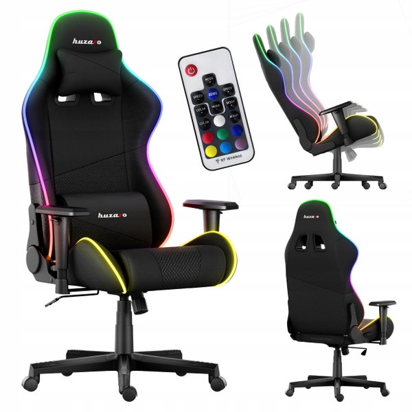 Fotel gamingowy HUZARO Force 6.2 RGB Mesh