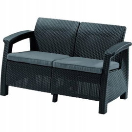 Sofa ogrodowa 2-osobowa KETER Corfu II Love