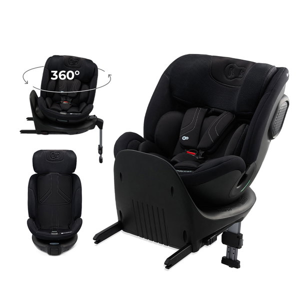 Fotelik samochodowy KINDERKRAFT Xrider 2 I-size (0-21 kg) Czarny