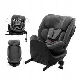 Fotelik samochodowy KINDERKRAFT Xrider 2 I-size 40-150 cm (0-21 kg) Szary