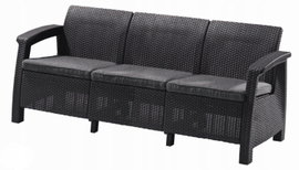 Sofa ogrodowa KETER Cofru Love Seat 3 osobowa