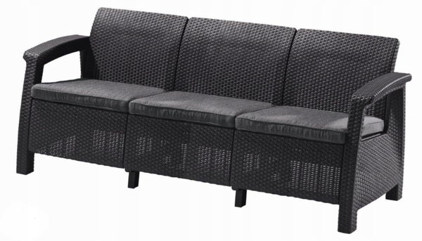 Sofa ogrodowa KETER Cofru Love Seat 3 osobowa