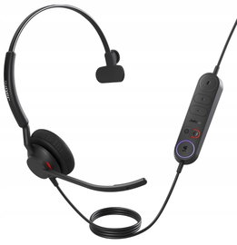 Słuchawki nauszne JABRA Engage 40 Inline Link USB-A UC Mono
