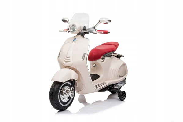 Motorek elektryczny SUN BABY Scooter Vespa Biały