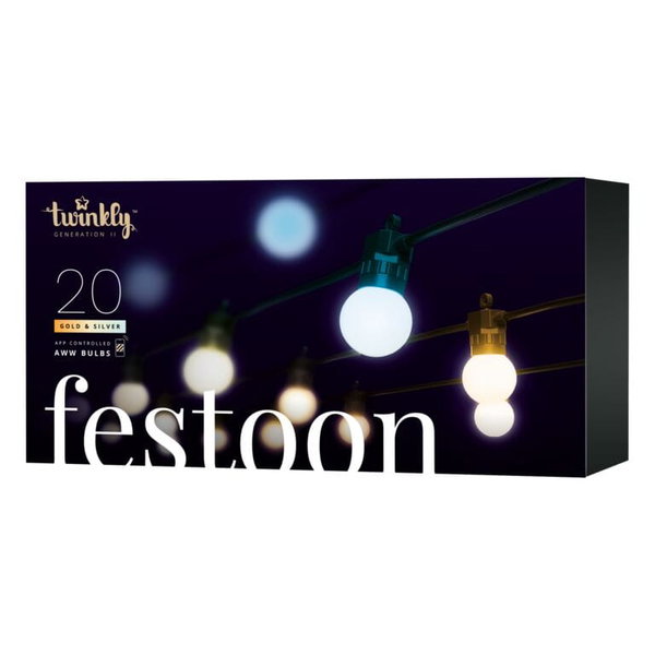 Lampki LED TWINKLY Festoon 20 AWW - BT