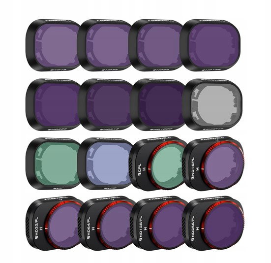 Filtry FREEWELL Mega Pack do DJI Mini 4 Pro