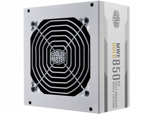 Zasilacz COOLER MASTER MWE V2 850W 80 Plus Gold ATX3.0 Biały