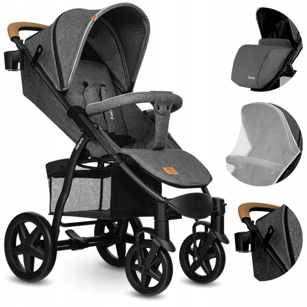 Wózek spacerowy Annet Plus Stone Caramel