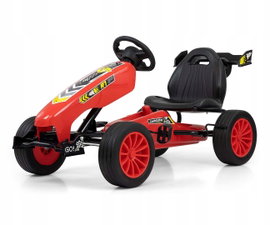 Gokart na pedały MILLY MALLY Rocket Czerwony